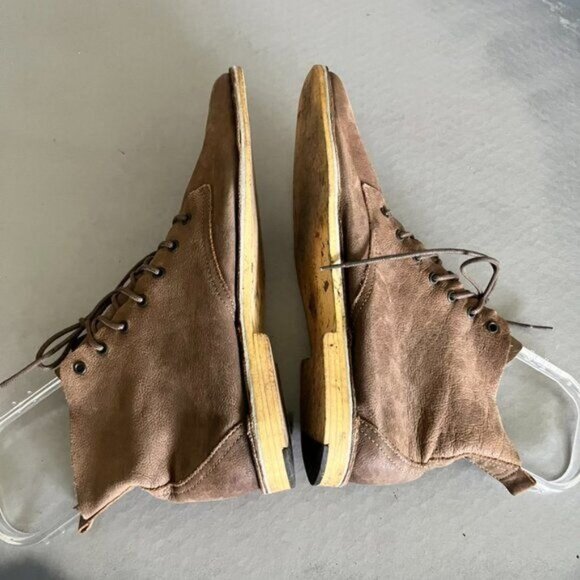 Pierre Hardy Desert Chukka Boots Hush Puppies Booties Suede Leather